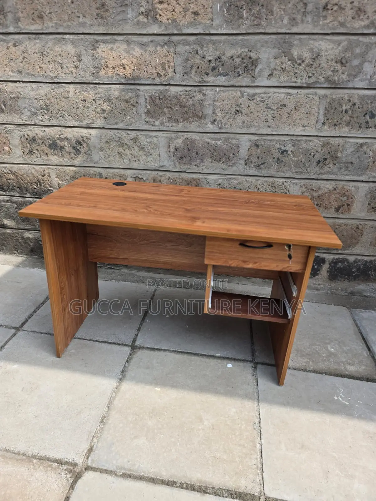 Clerical 3-Drawer Home Computer Desk