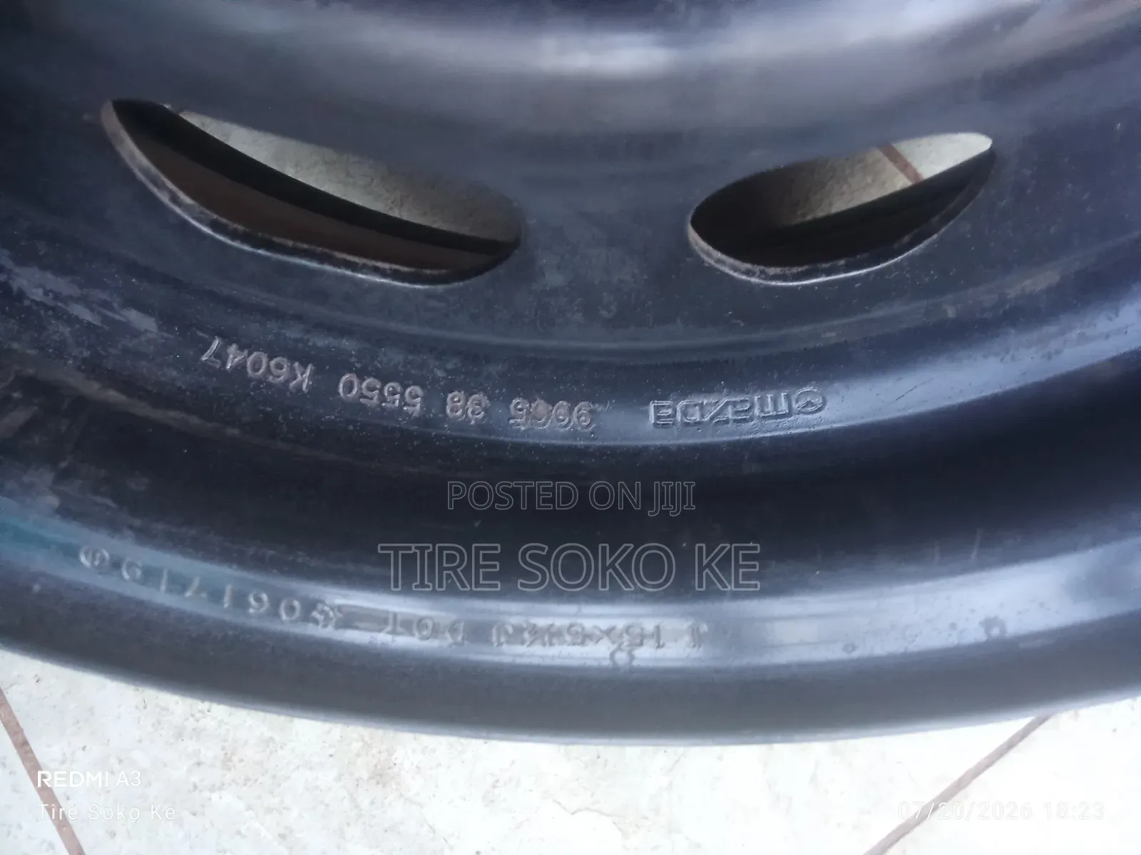 15 Inch Steel Rim for Mazda Demio, Axela