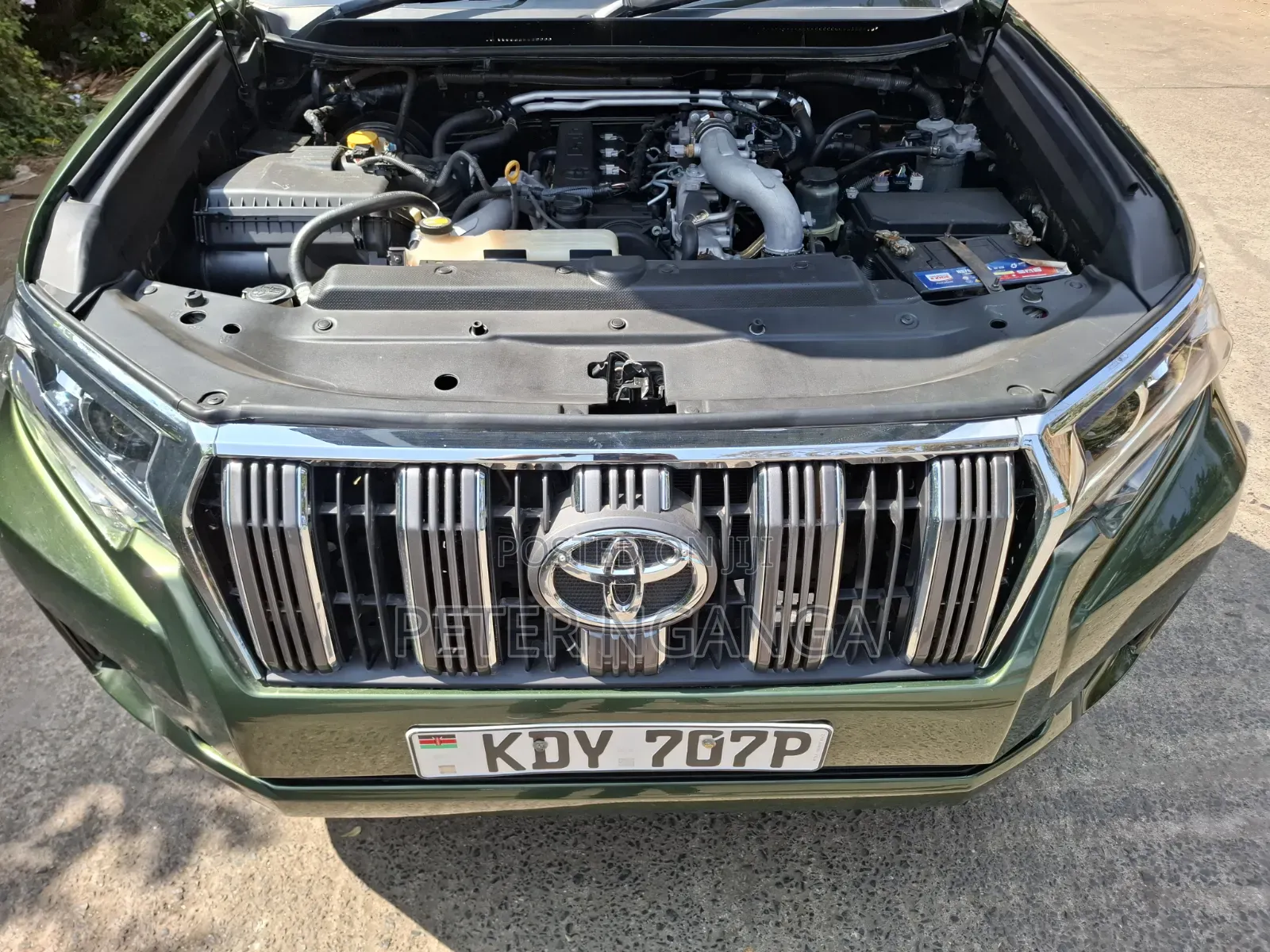 Toyota Land Cruiser Prado 2012 Green