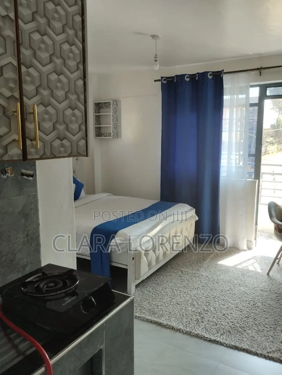 Furnished 1bdrm Bedsitter in Diamond Apartment, Clay City for rent