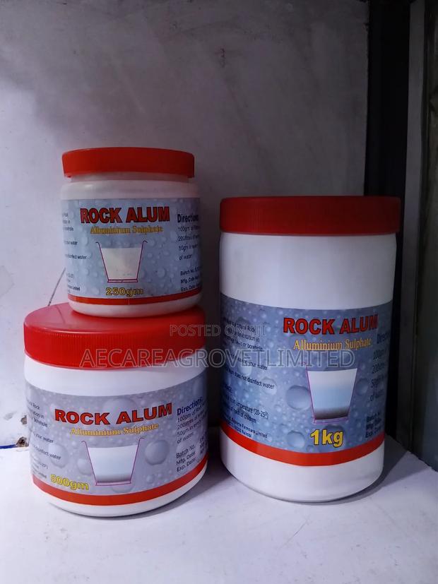 Rock Alum Aluminium Sulphate 250g, 500g, 1kg