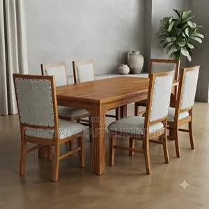 6 Seater Mahogany Dinning Set