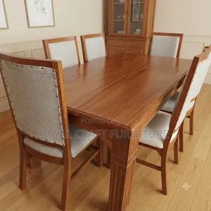 6 Seater Mahogany Dinning Set