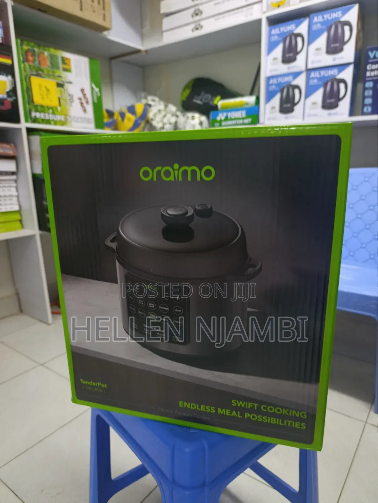 Oraimo TenderPot 6L 1000W Electric Pressure Cooker