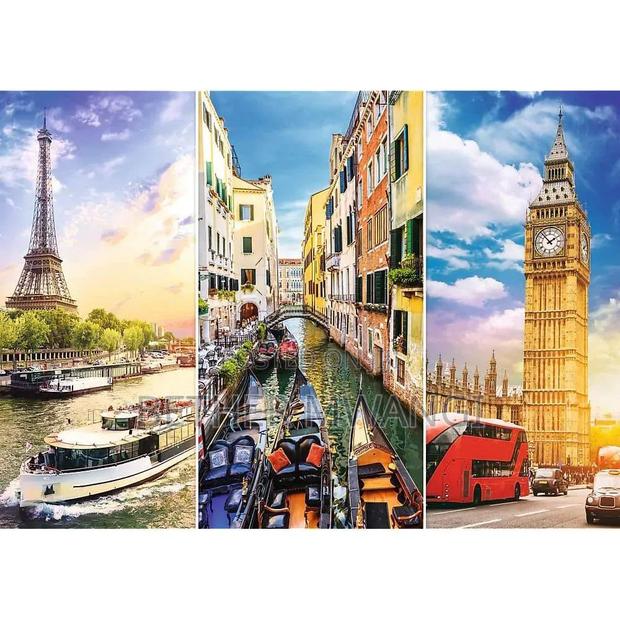 A Journey Through Europe 4000pcs Puzzle - thumbnail 2