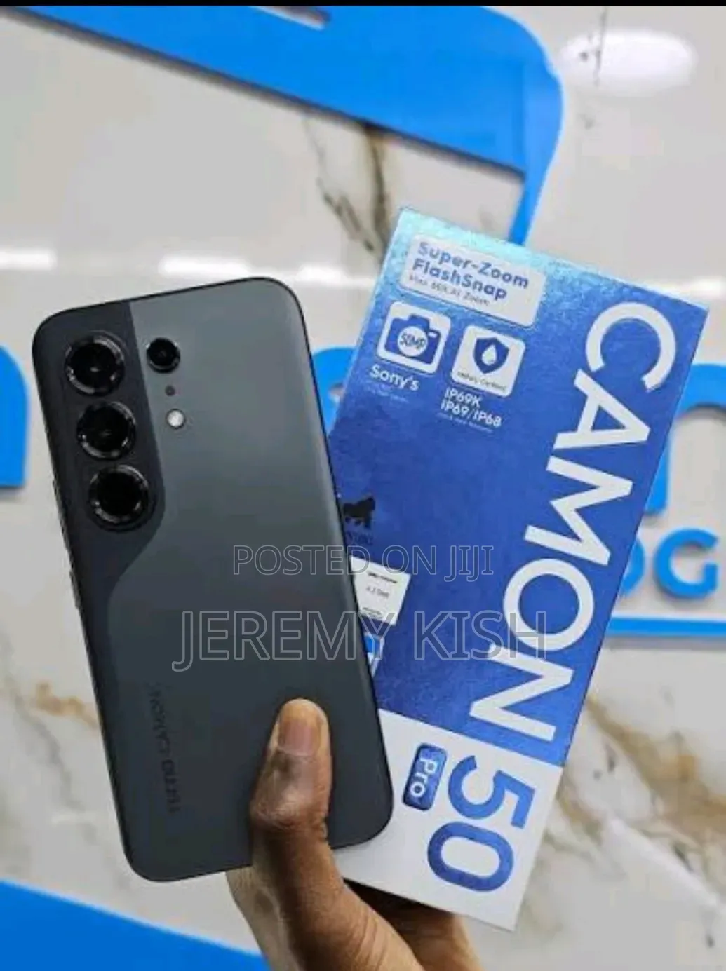 New Tecno Camon 50 Pro 256 GB Gray