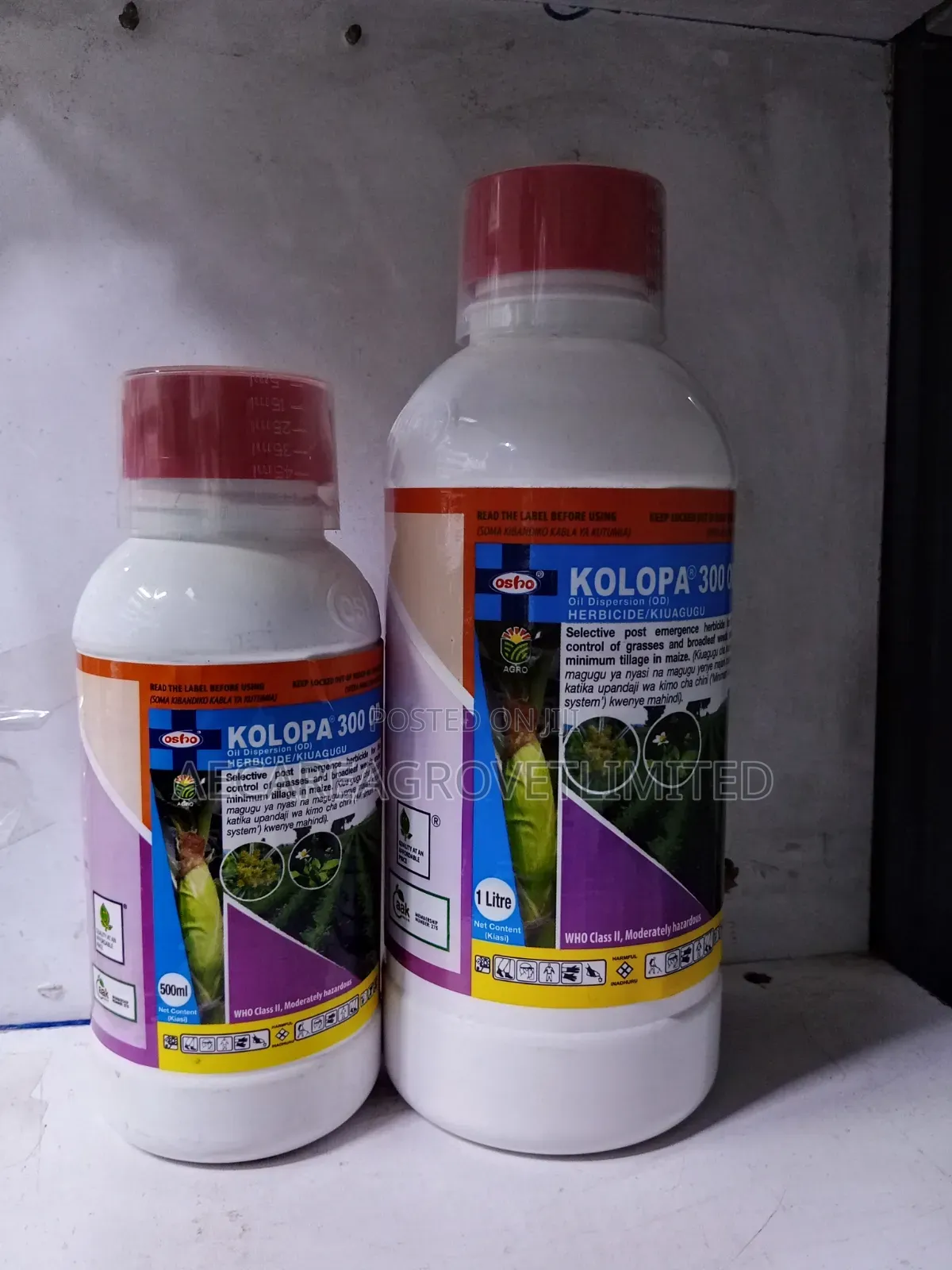 Kolopa 300od Herbicide Oil Dispersion 500ml, 1litre