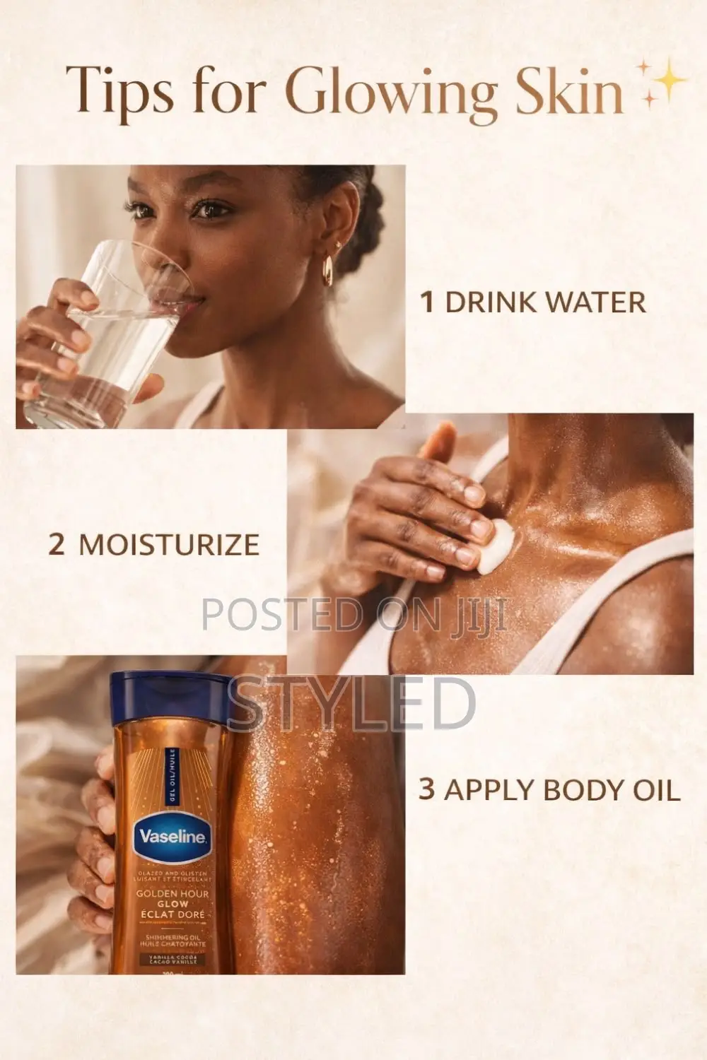 Vaseline Golden Hour Glow