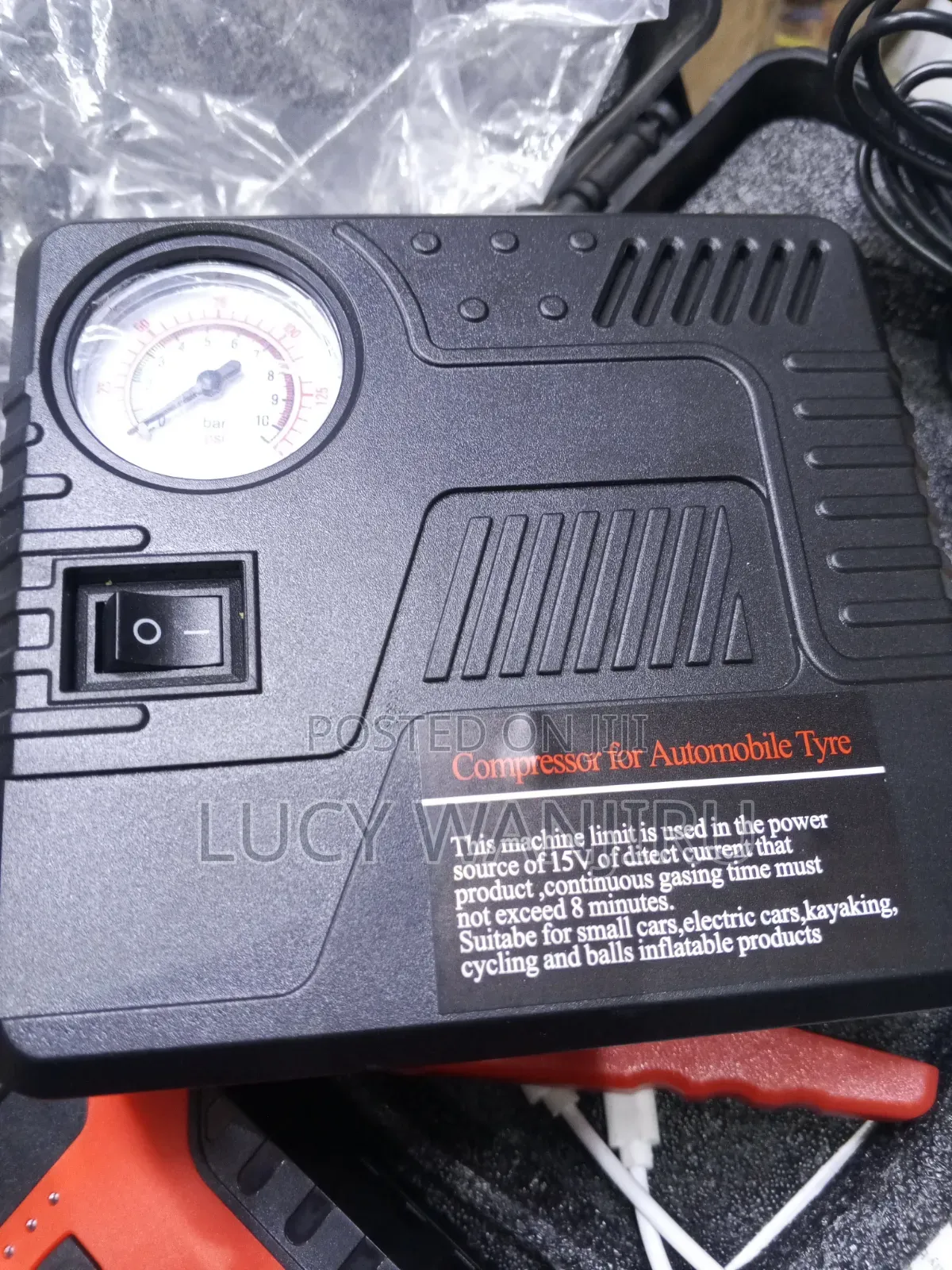 Mini Compressor for Automobile Tyre