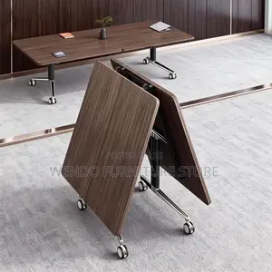 Office Table : 2.4M Modern Foldable Boardroom Table