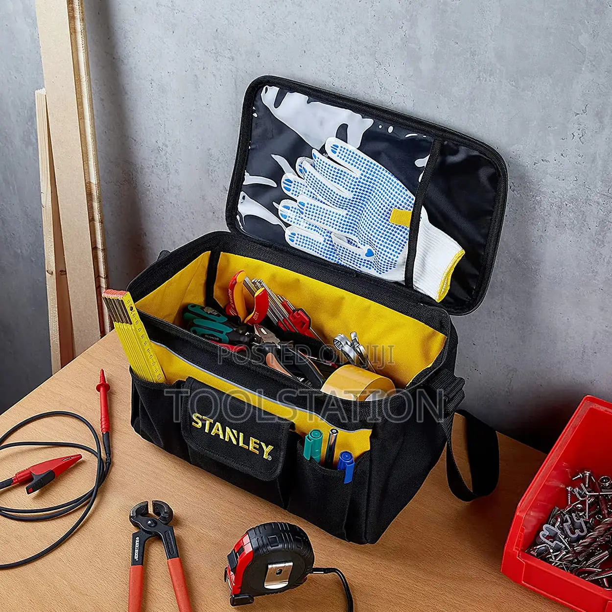 TOOLBAG FOLDED 14”(stst1-73615) Stanley Original Empty