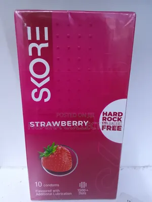 Skore Condoms Strawberry - Gamechangng Harndness Gel for Men