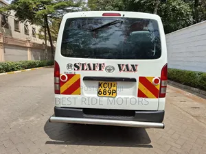 Toyota HiAce 2012 White