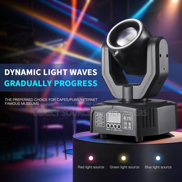 Premium RGB LED PAR Light – DMX, Auto Sound Active Modes