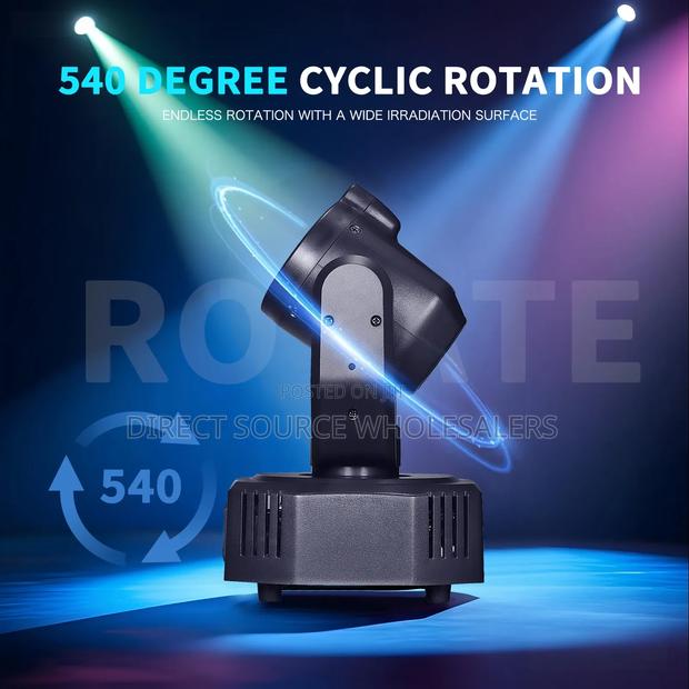 Premium RGB LED PAR Light – DMX, Auto Sound Active Modes - thumbnail 2