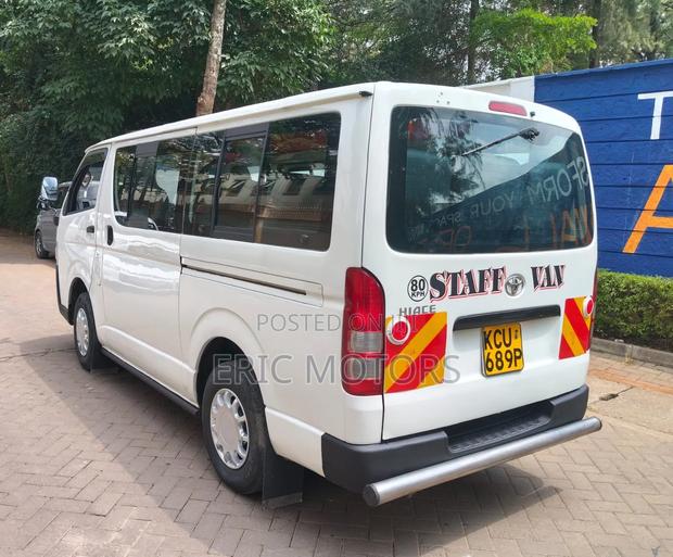Toyota HiAce 2012 White - thumbnail 2