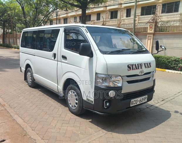 Toyota HiAce 2012 White - thumbnail 5