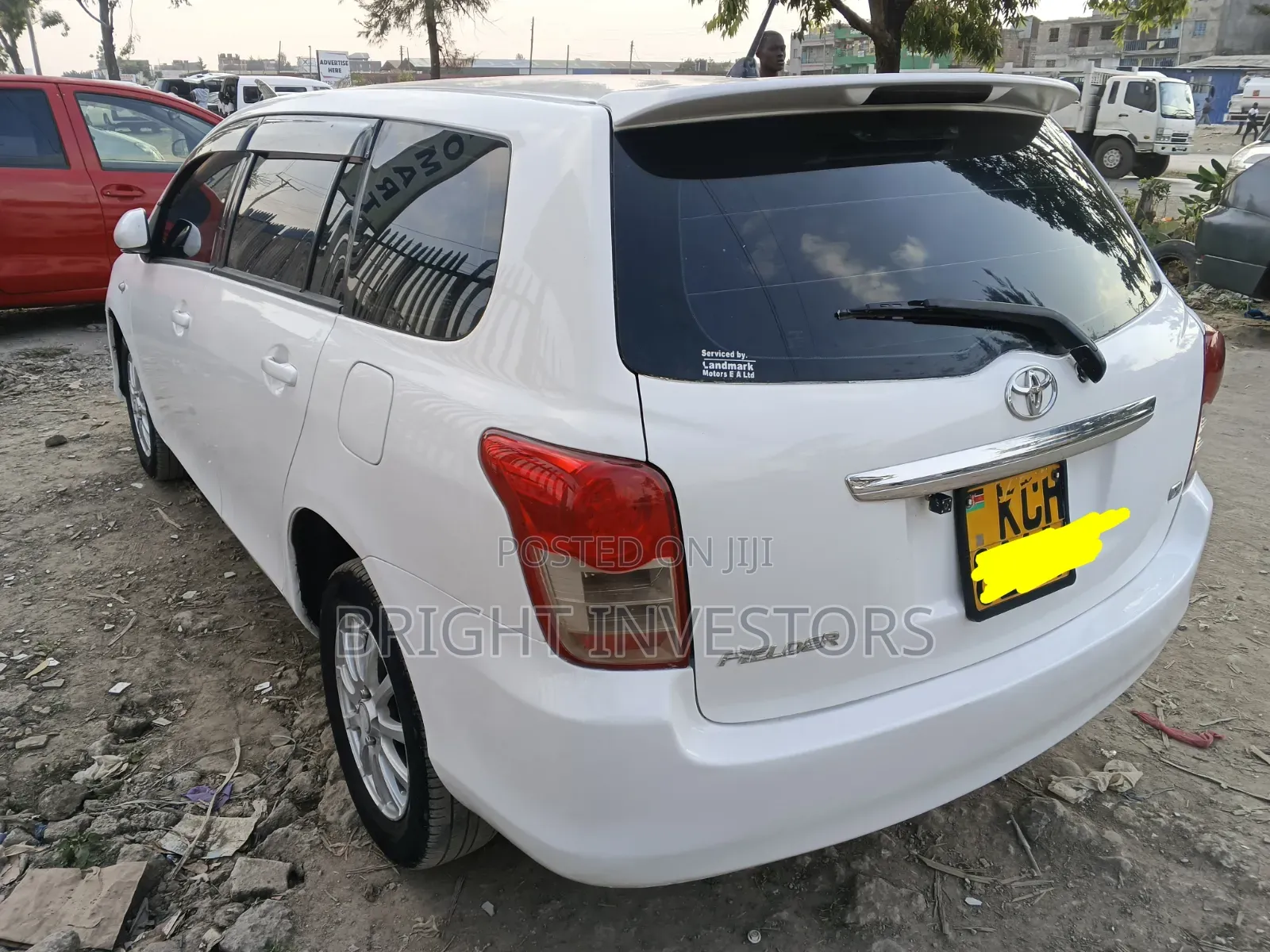 Toyota Corolla Fielder 2014 White