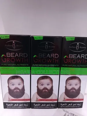 BEARD GROWTH - Repair and Activation Accelerates Hair Regeneration