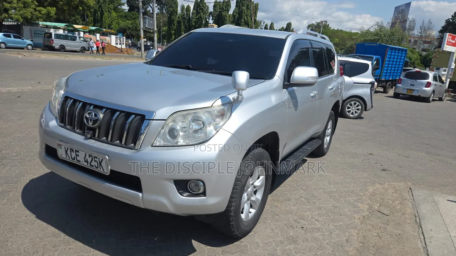 Toyota Land Cruiser Prado 2009 Silver