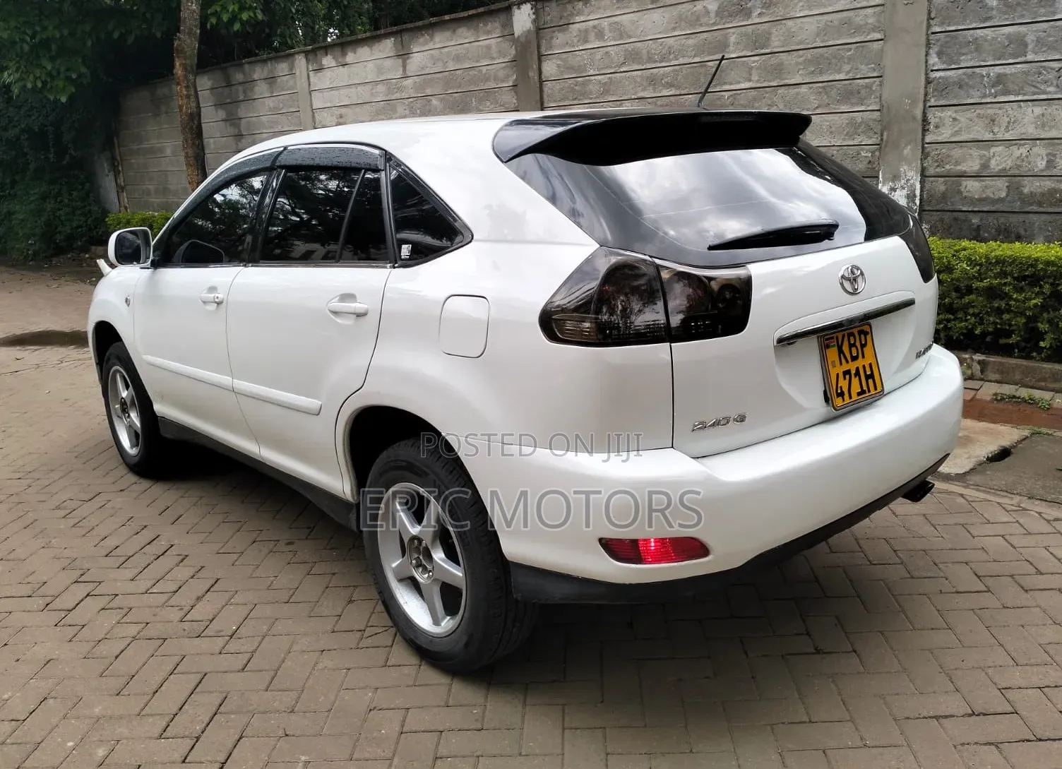 Toyota Harrier 2007 White