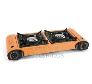 CAMPING STOVE DOUBLE (BUTANE CAN) H/Duty Butane Cans Also Available