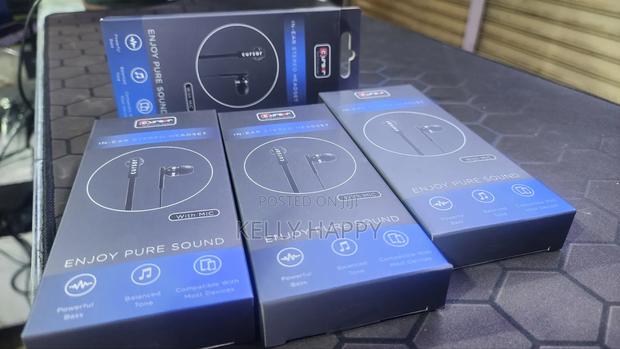 Cursor in EAR Stereo Headset With Mic
