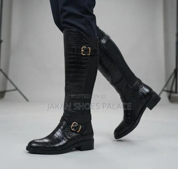 Ankle Boots Crocodile Print - thumbnail 2