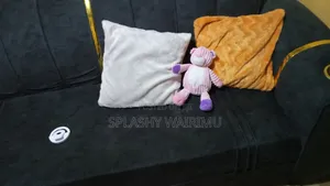 Modern 3-Seater Fabric Sofa