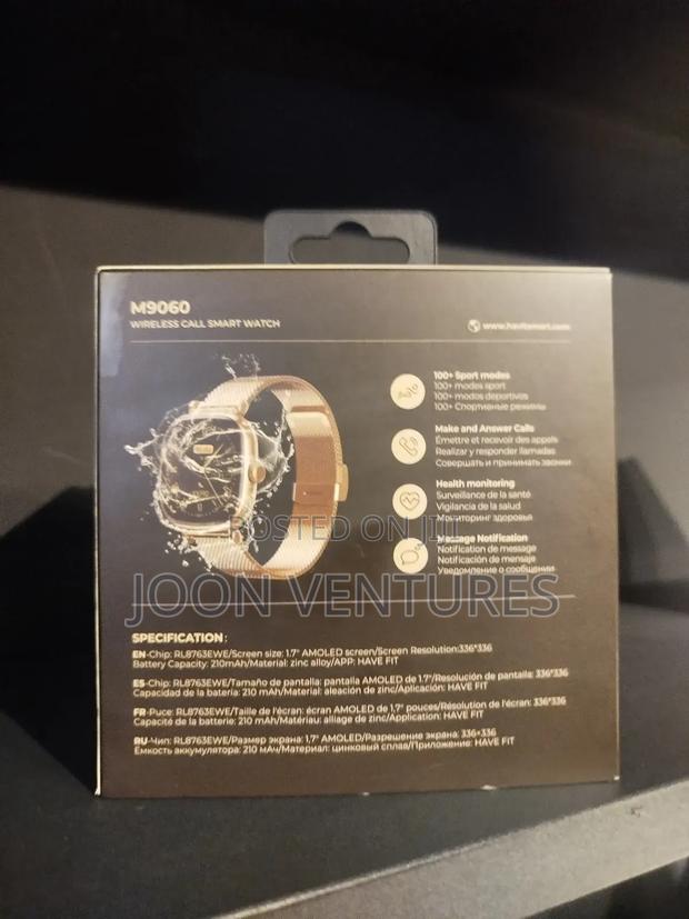 Sugarcube M9060 Smart Watch With Metallic Strap - thumbnail 2