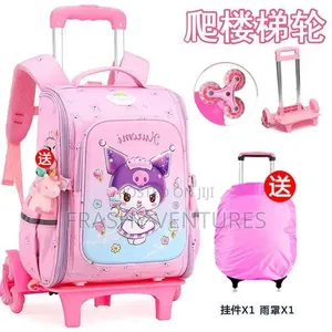 Girs Cartoon Trolling School Bags