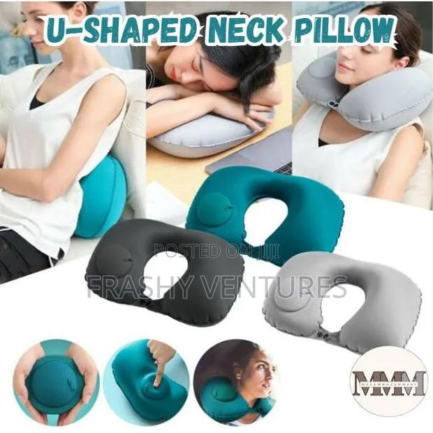 U Shaped Inflatable Neck Pillow - thumbnail 2