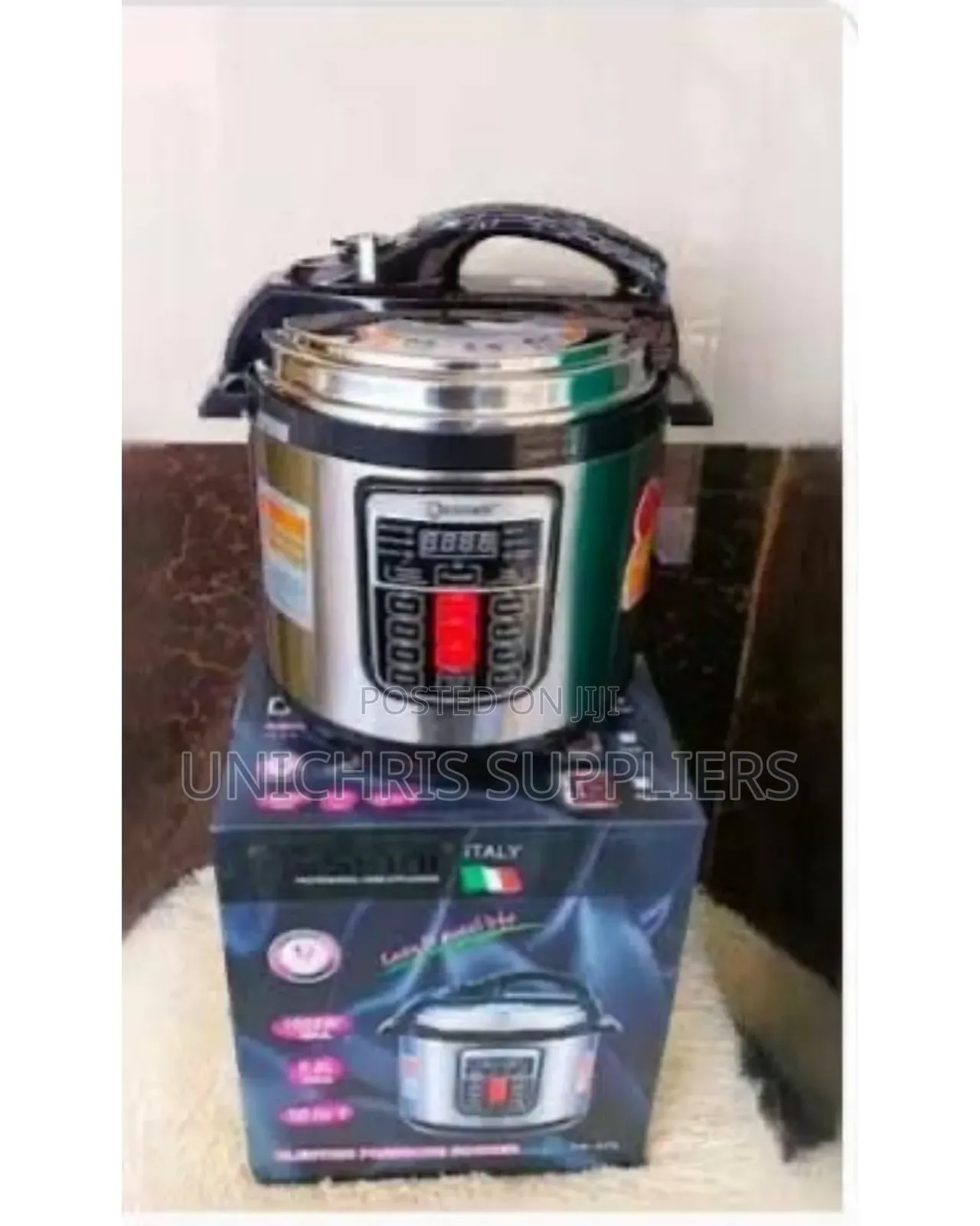 Dessini Electric Pressure Cooker 6ltr