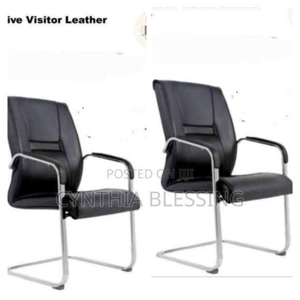 Executive Visitor Leather Chair - thumbnail 2