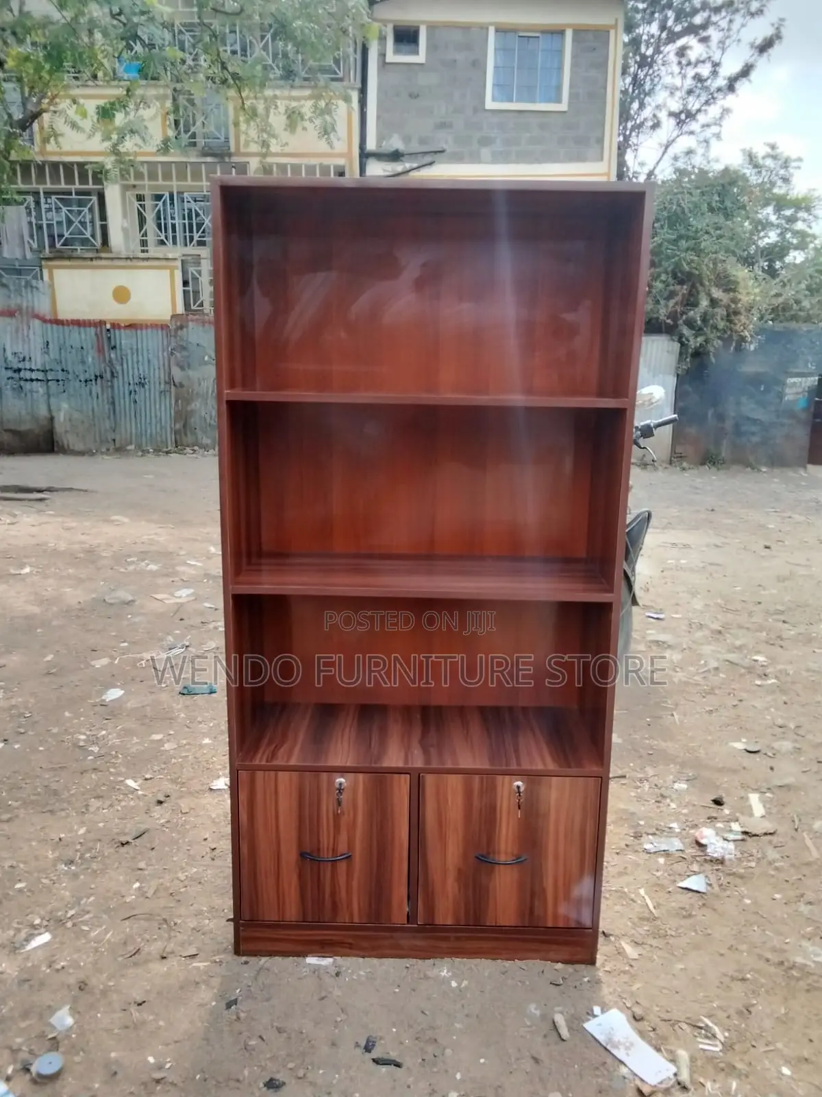 Office Cabinet : Dark Wood Office Cabinet