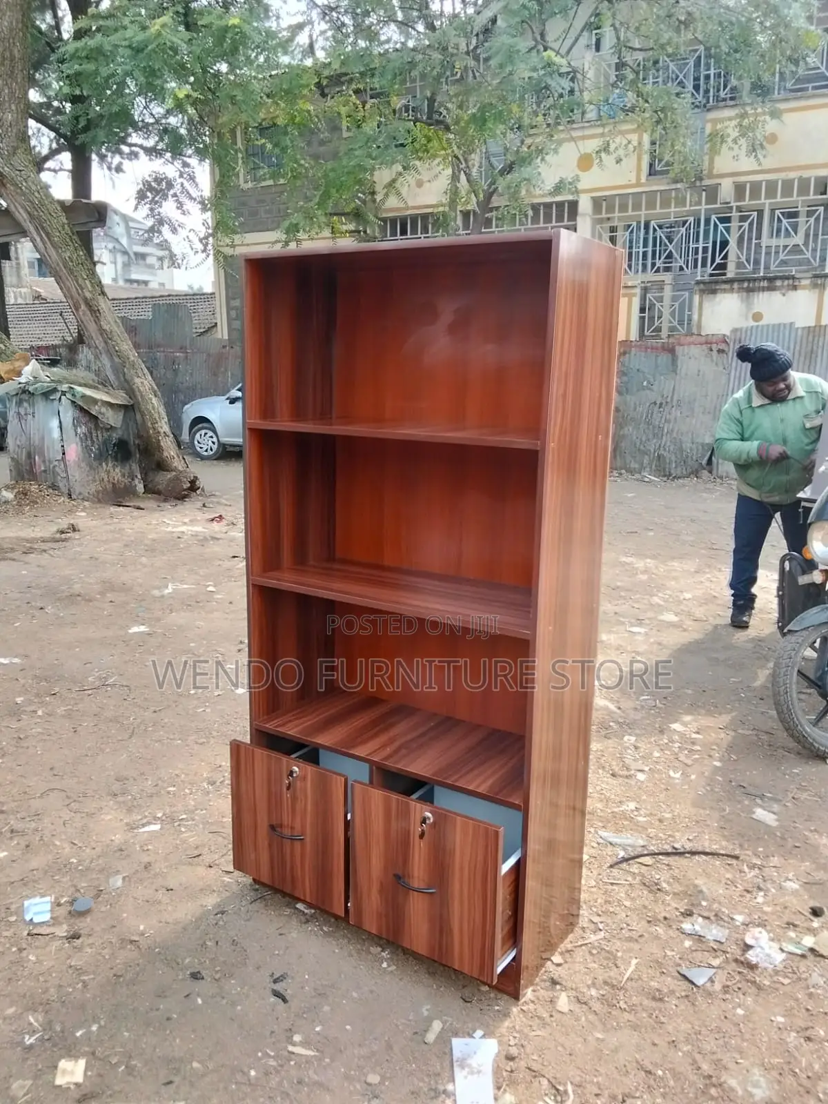 Office Cabinet : Dark Wood Office Cabinet