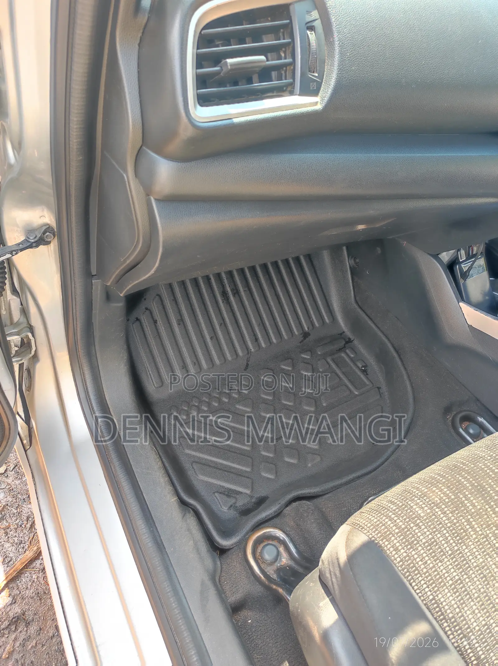 TPE Floor Mats Honda Fit 2014 to 2019