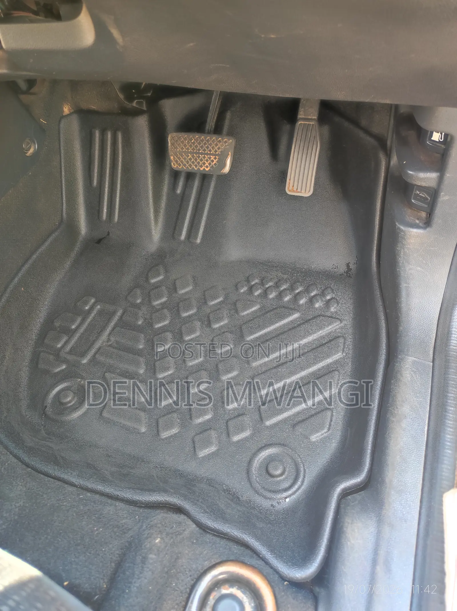 TPE Floor Mats Honda Fit 2014 to 2019