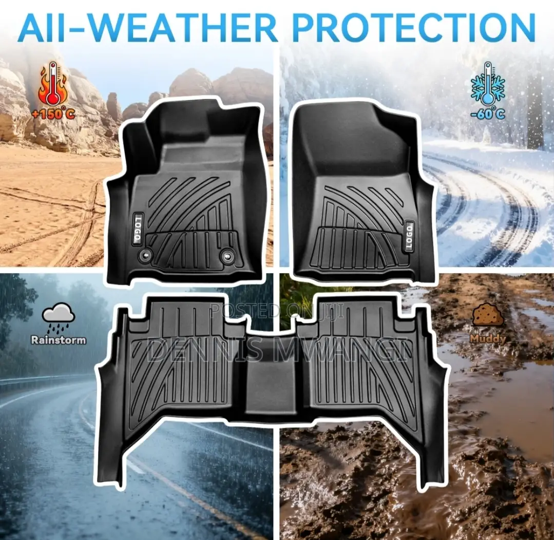 TPE Floor Mats Honda Fit 2014 to 2019