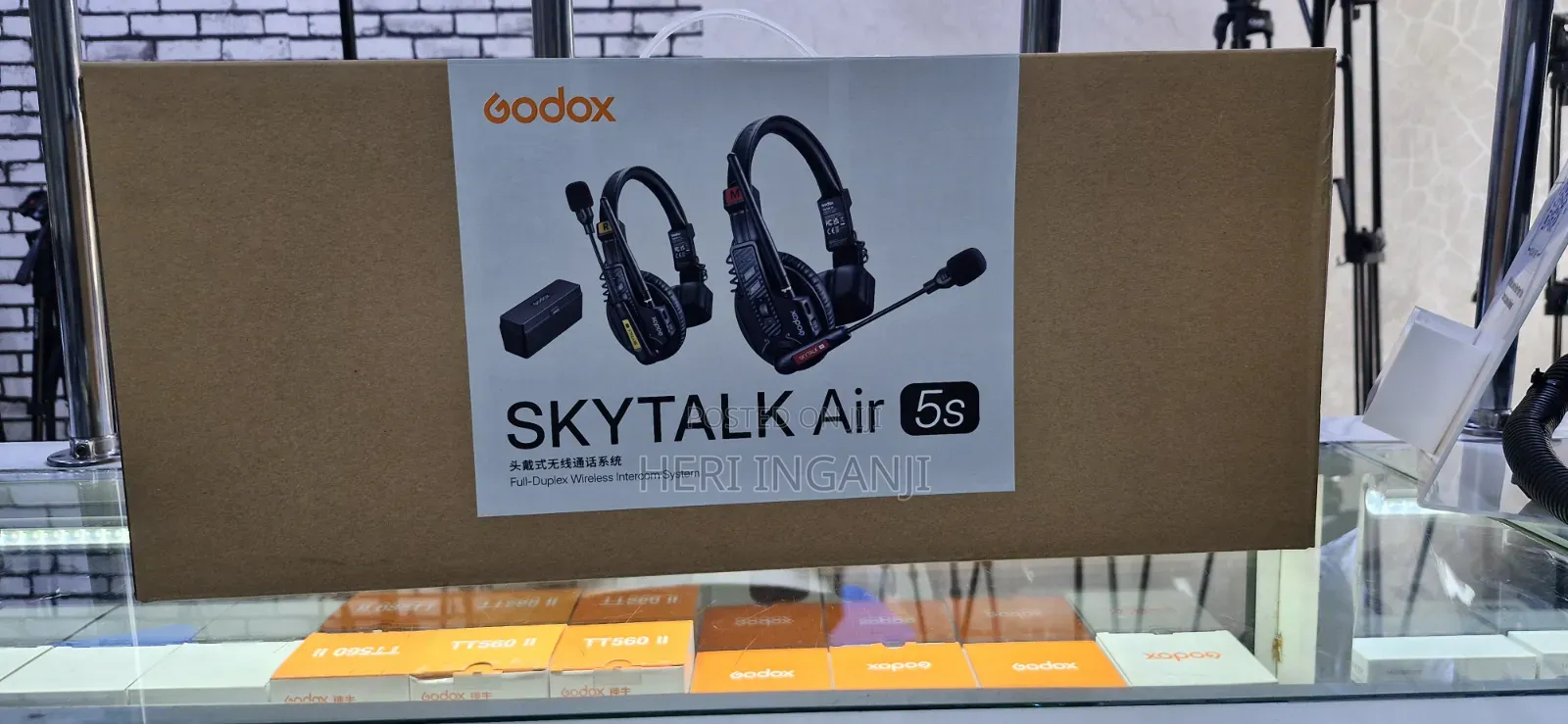 Godox SkyTalk Air 5S 5-Person Full-Duplex Wireless Intercom Headset