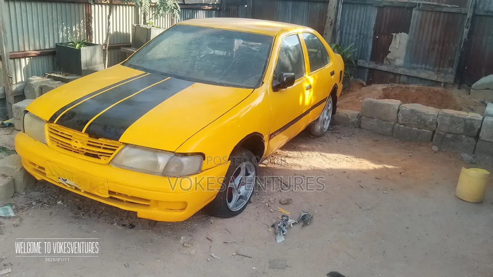 Nissan Sunny 1998 Yellow