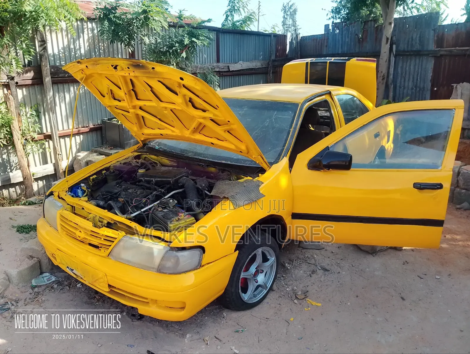 Nissan Sunny 1998 Yellow