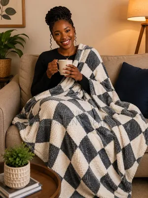 Luxury Textured Fleece Blankets