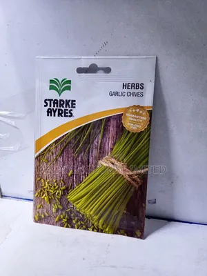 Garlic Chives Herb Seeds 0.7g Starke Ayres