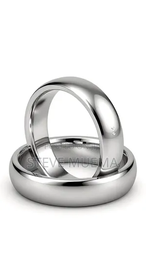 Pure Silver 925 Wedding Ring.
