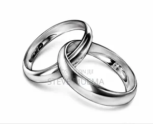Pure Silver 925 Wedding Ring.
