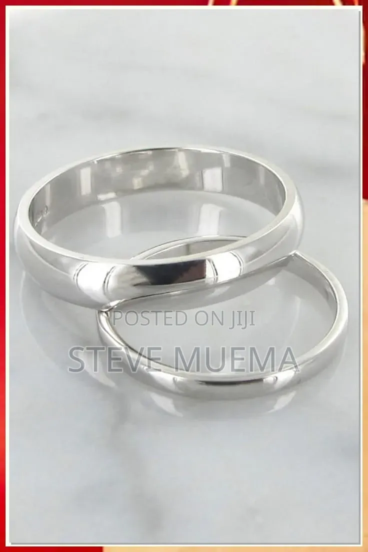 Pure Silver 925 Wedding Ring.