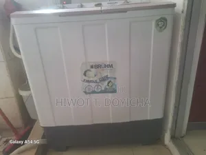 BRÜHM 11KG Twin Tub Washing Machine – Clean Reliable