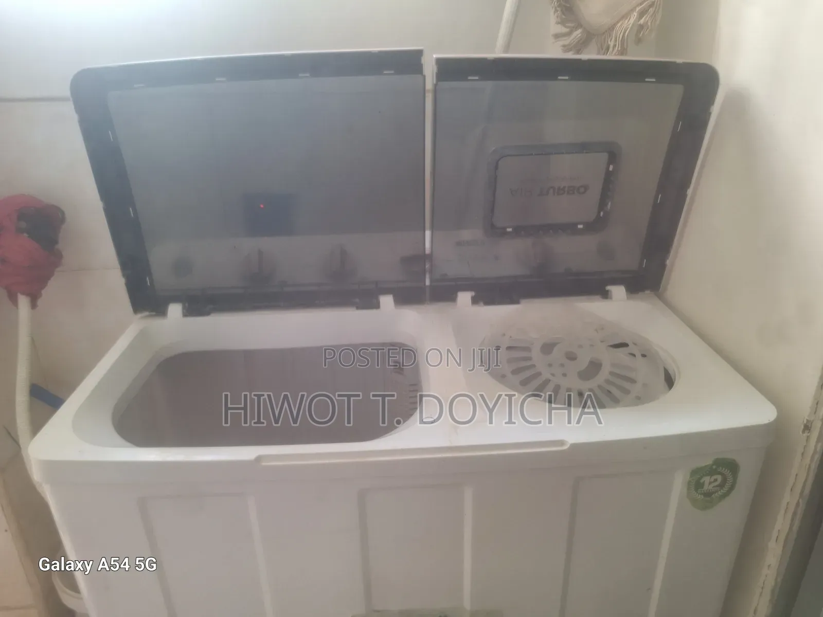 BRÜHM 11KG Twin Tub Washing Machine – Clean Reliable