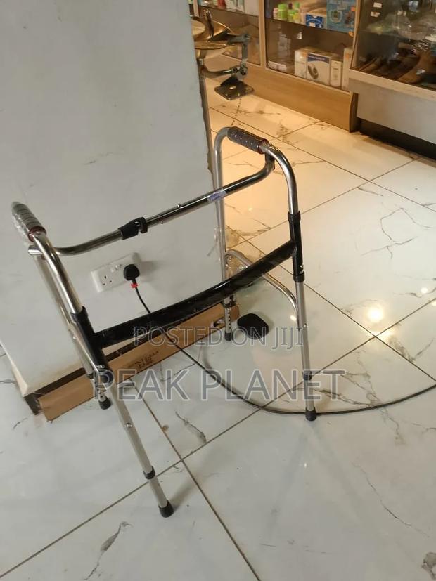 Aluminum Walking Frame With Comfort Grips - thumbnail 2